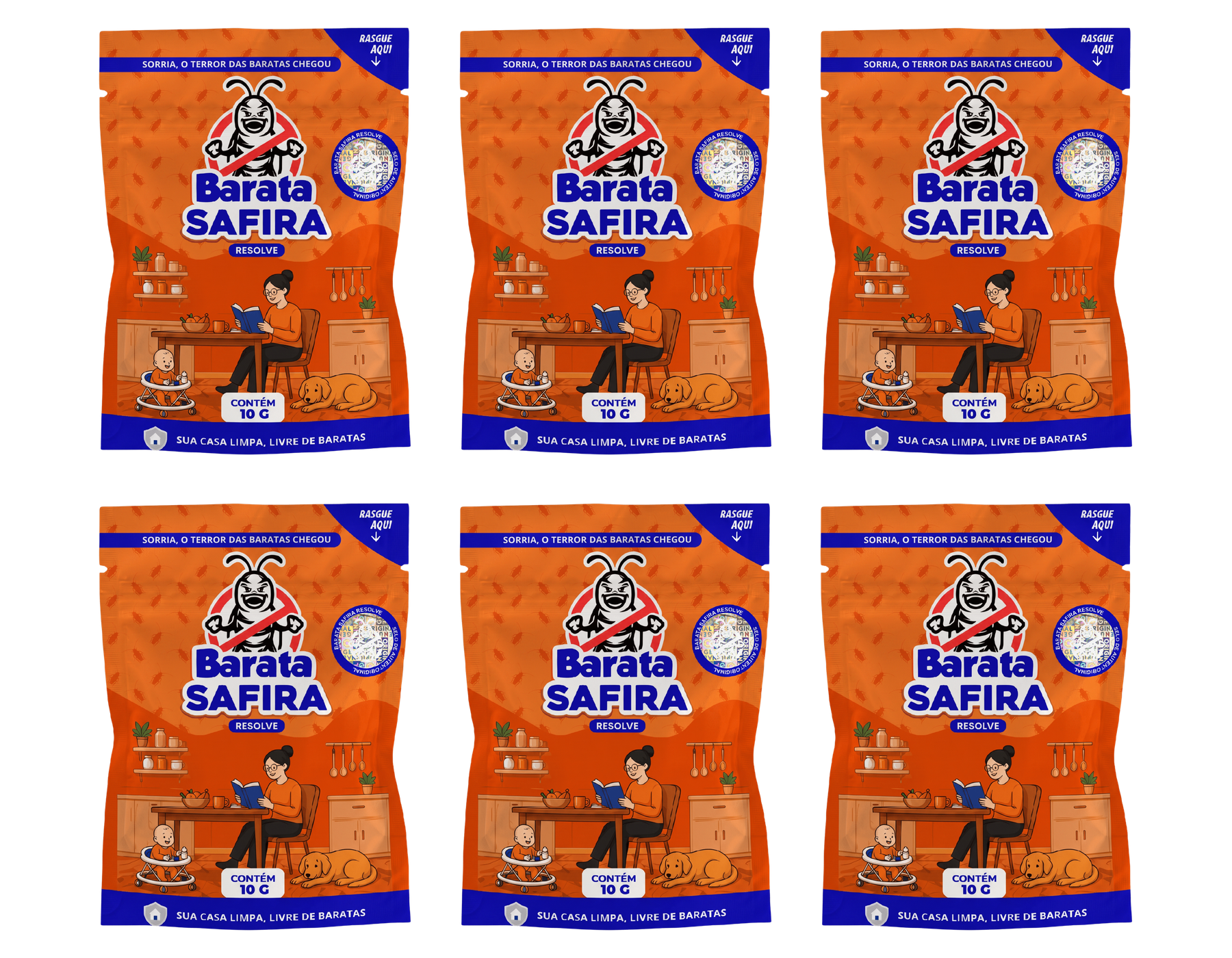 Barata Safira - Combo Residencial